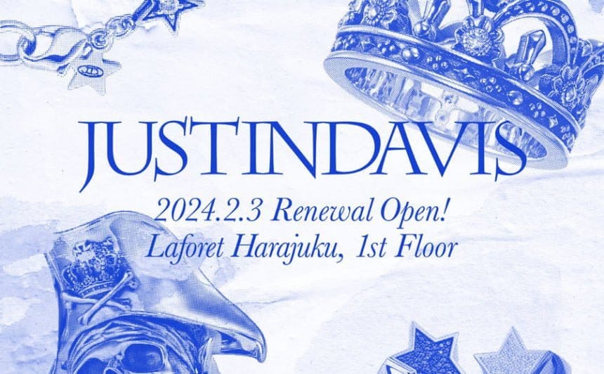 ジャスティンデイビス、ラフォーレ原宿にジュエリーの世界を展開