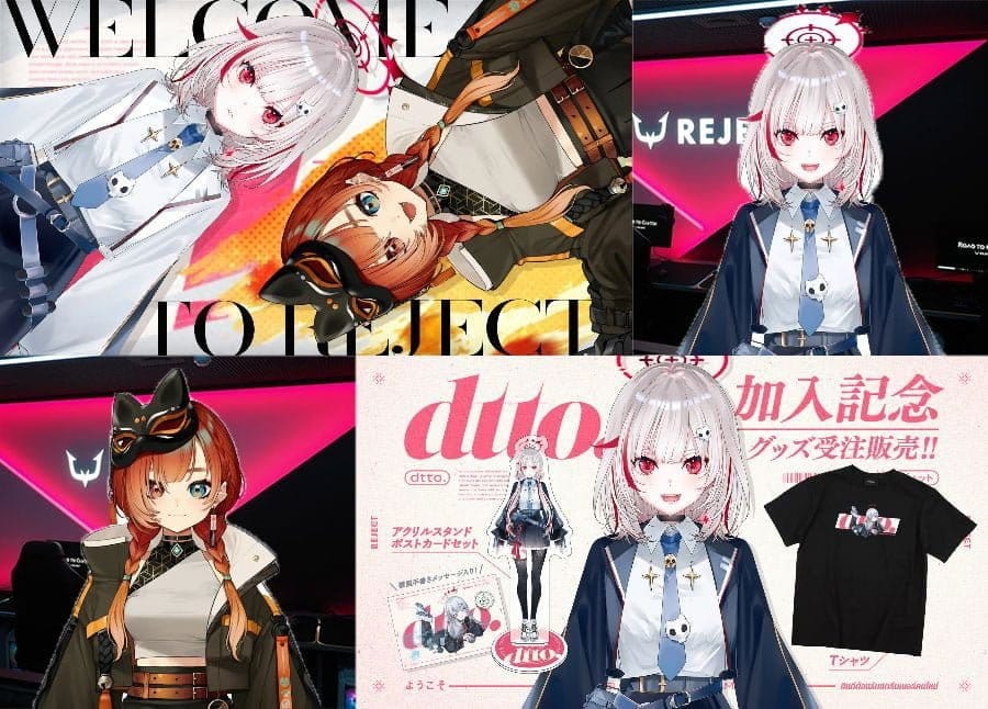 dtto. REJECT 加入記念 新衣装TEE Tシャツ フリーサイズ トップス 