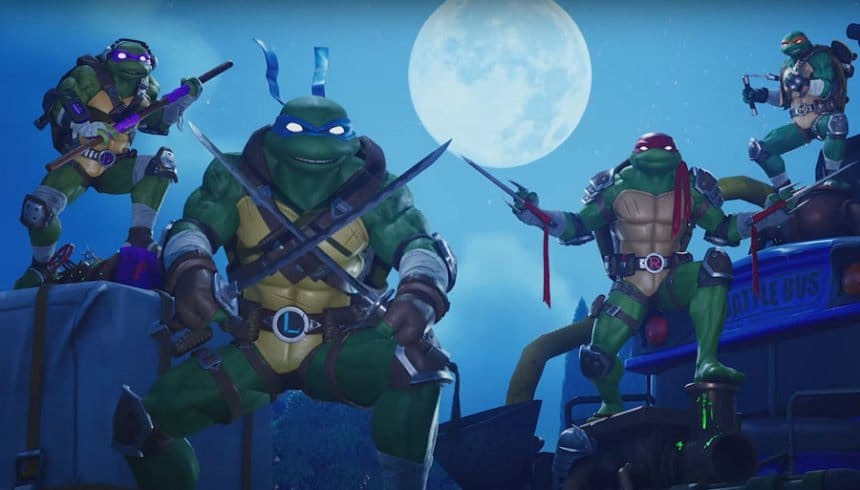 フォートナイト×TMNT！カワバンガでタートルパワーを体感！