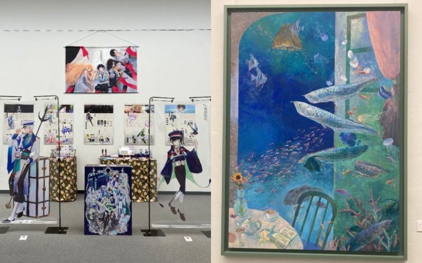 名古屋造形大学が桃美会賞報告展と学生個展を開催