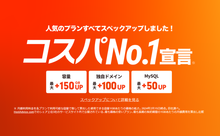 ロリポップ!レンタルサーバーでWordPressのスピード革命