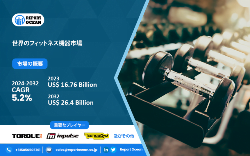 2024年から2032年にかけてのフィットネス機器市場の予測