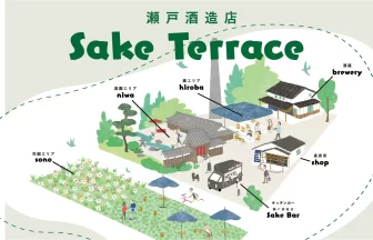 オープンスペース「SakeTerrace」