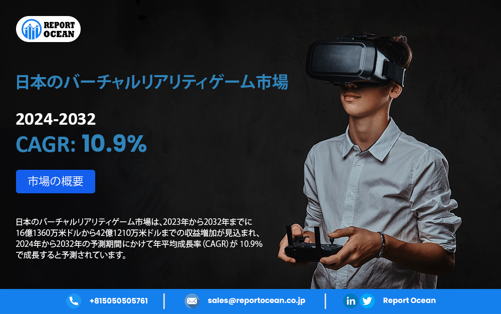 急成長する日本のVRゲーム市場、2032年には42億米ドルに