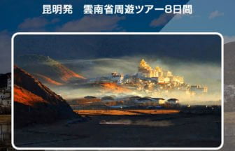 昆明発 雲南省周遊ツアー8日間
