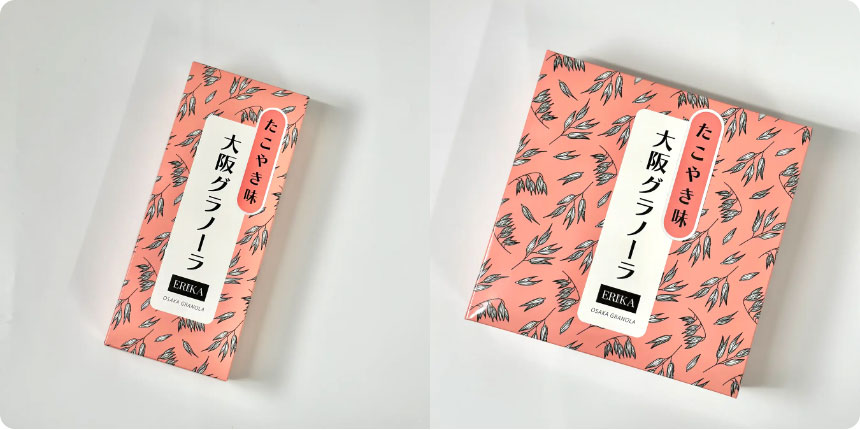 大阪グラノーラ 4個入りと6個入り