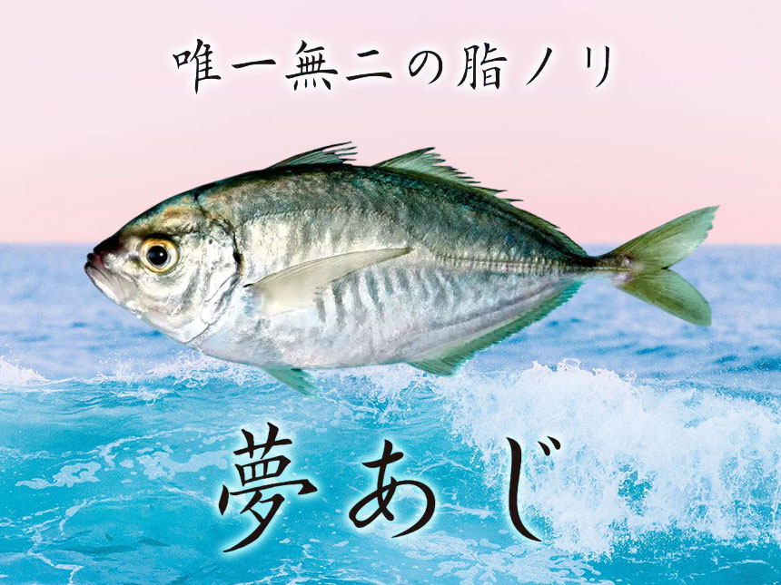 株式会社さかなドリームが新品種「夢あじ」のテスト販売を開始