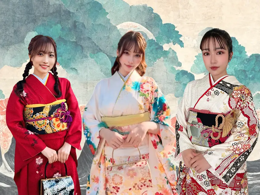 振袖姿でファンを魅了!「きみとバンド」がチェキ会で大盛況