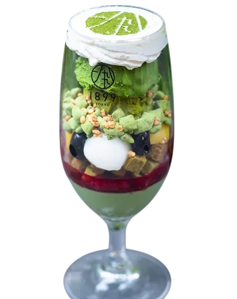 お茶パフェ