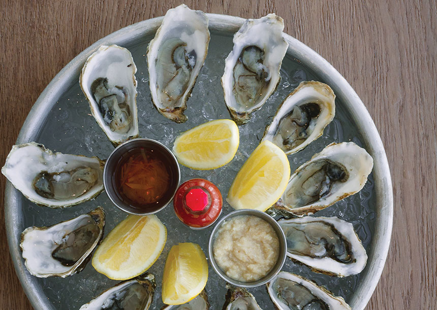 新鮮なシーフードが味わえる「フックト」