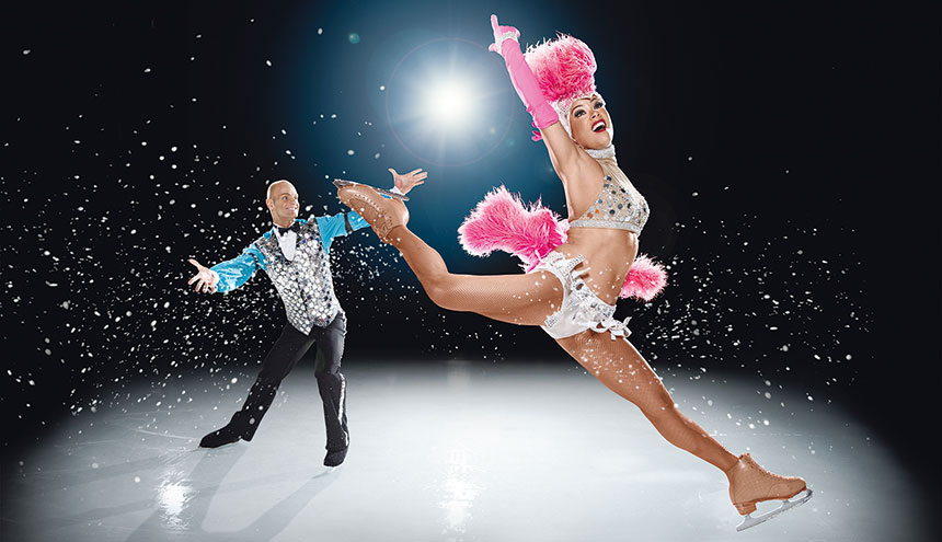 「スタジオB」は洋上のアイススケートリンク