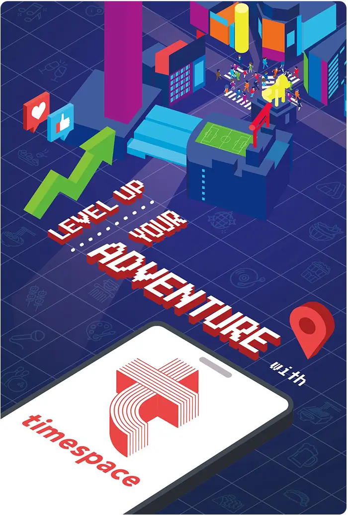 timespace for SHIBUYA βのキービジュアル