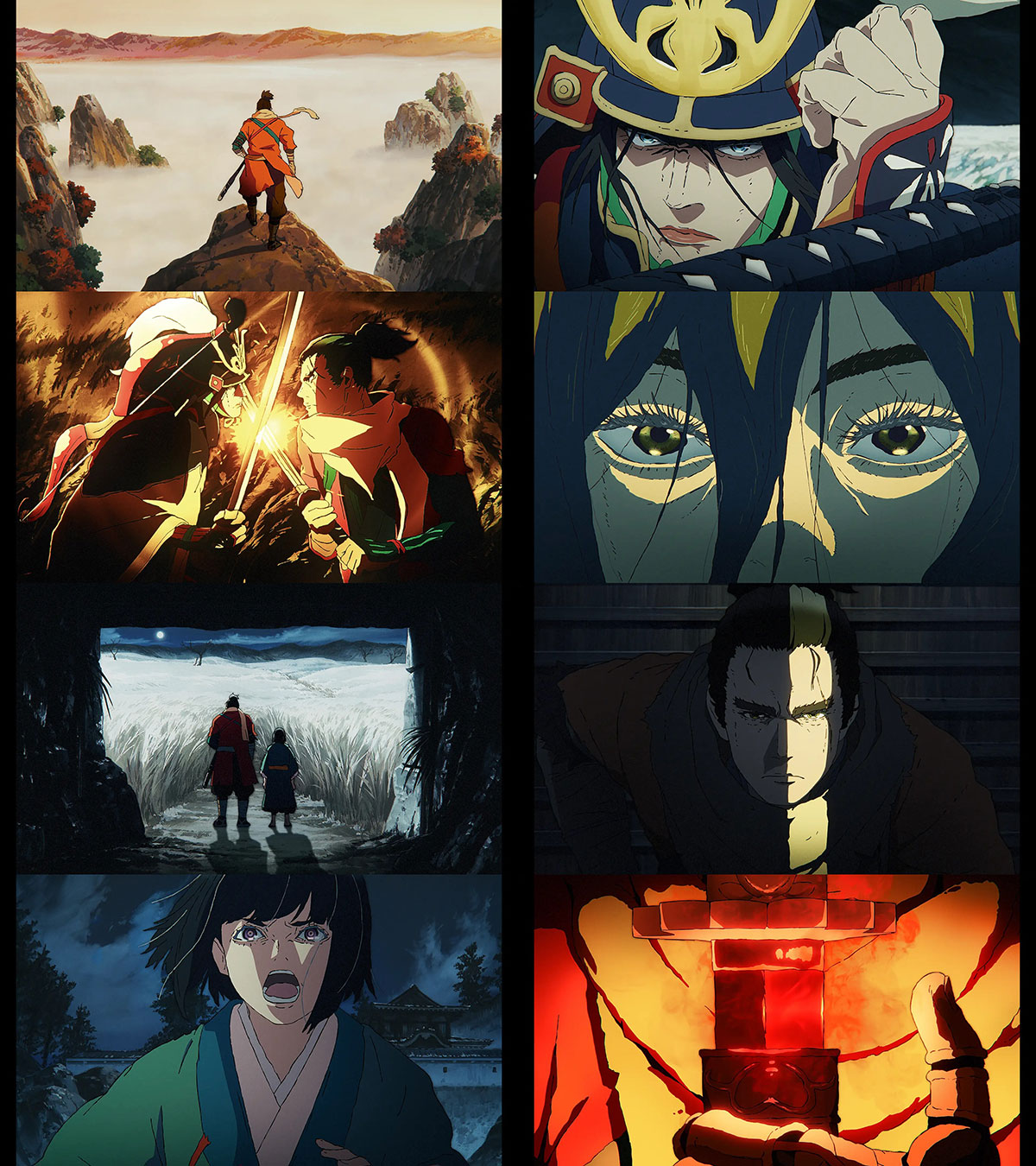 ティザービジュアルおよび先行場面カット