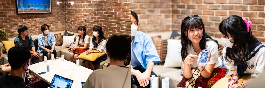 過去実施したご支援事例のグループインタビューの様子