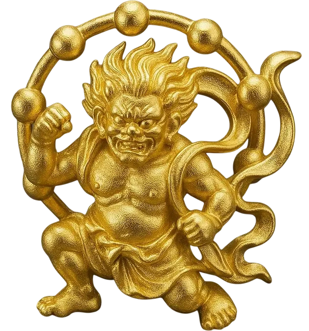 純金の雷神