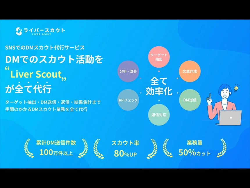 SNSでのライバーDMスカウトを効率化！DigVal株式会社、『LiverScout（ライバースカウト）』を正式リリース