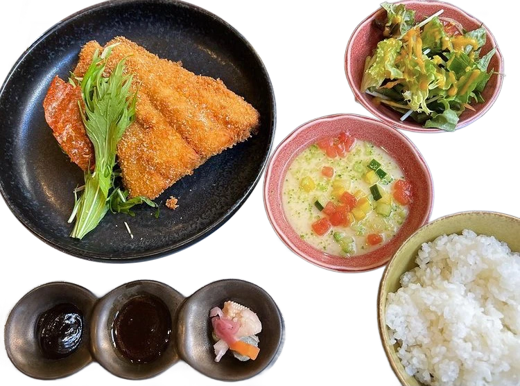『レディース 金カツ』セットイメージ