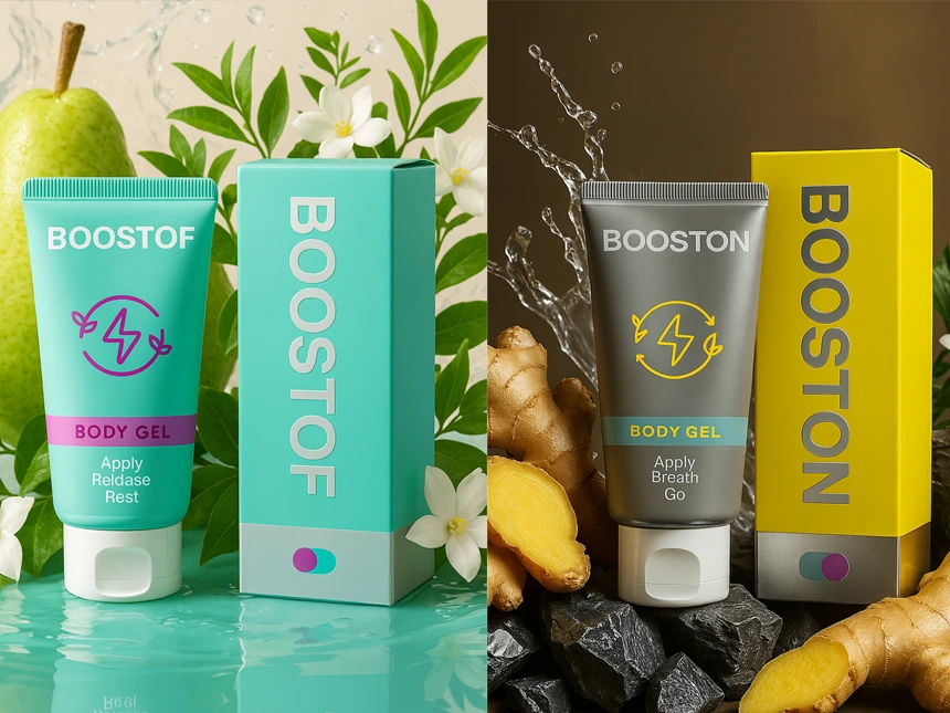 【宮古空港】注目のグラフェンボディジェル新シリーズ「BOOSTON／BOOSTOF」10月1日より取扱開始