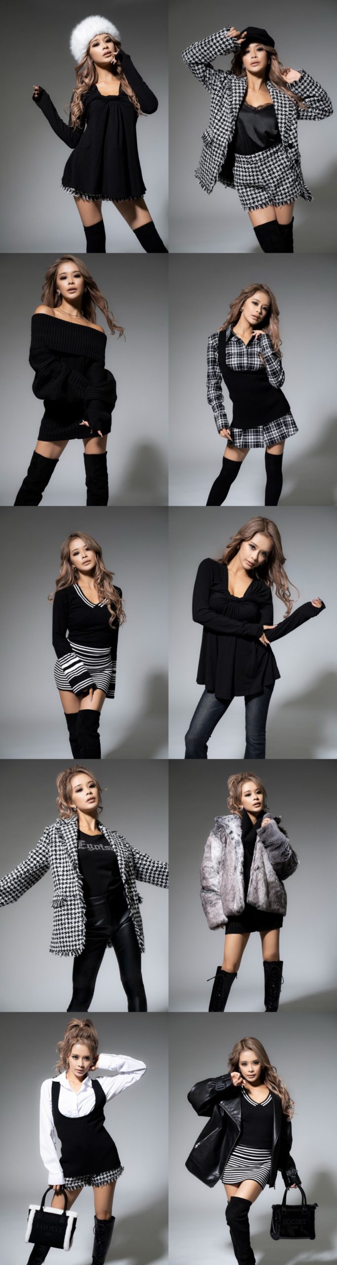 KATOMIKAさん着用10 LOOK