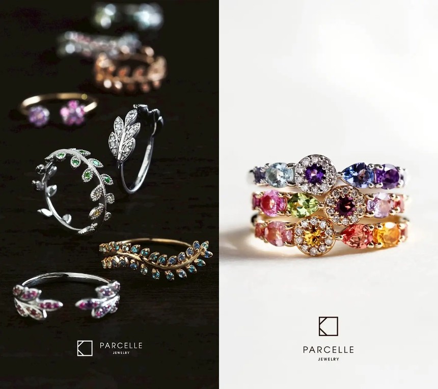 毎月届くジュエリー壁紙(イメージ)