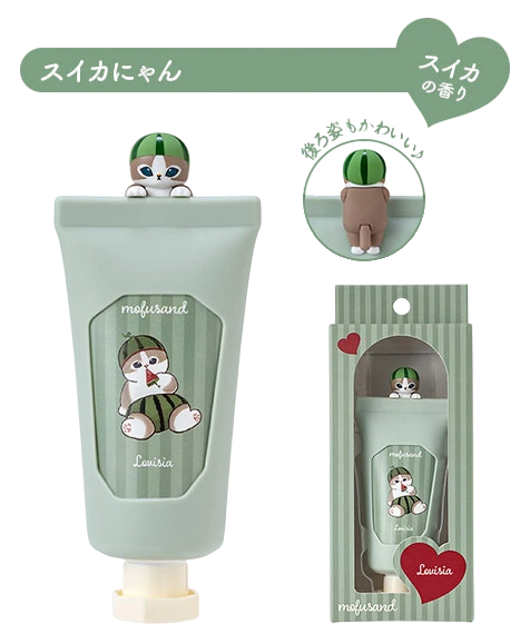 マスコットハンドクリーム スイカにゃん