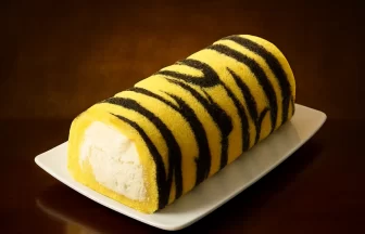 虎柄ミルクロール