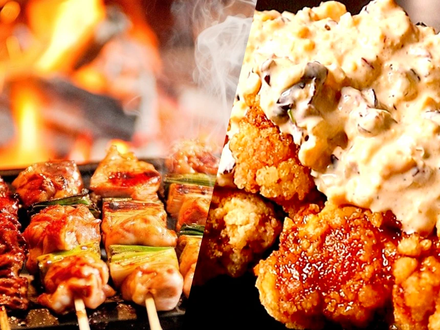 物価高に負けない新業態!「焼き鳥と油そば 大森屋 野方店」大盛無料・850円〜の満腹リニューアルオープン