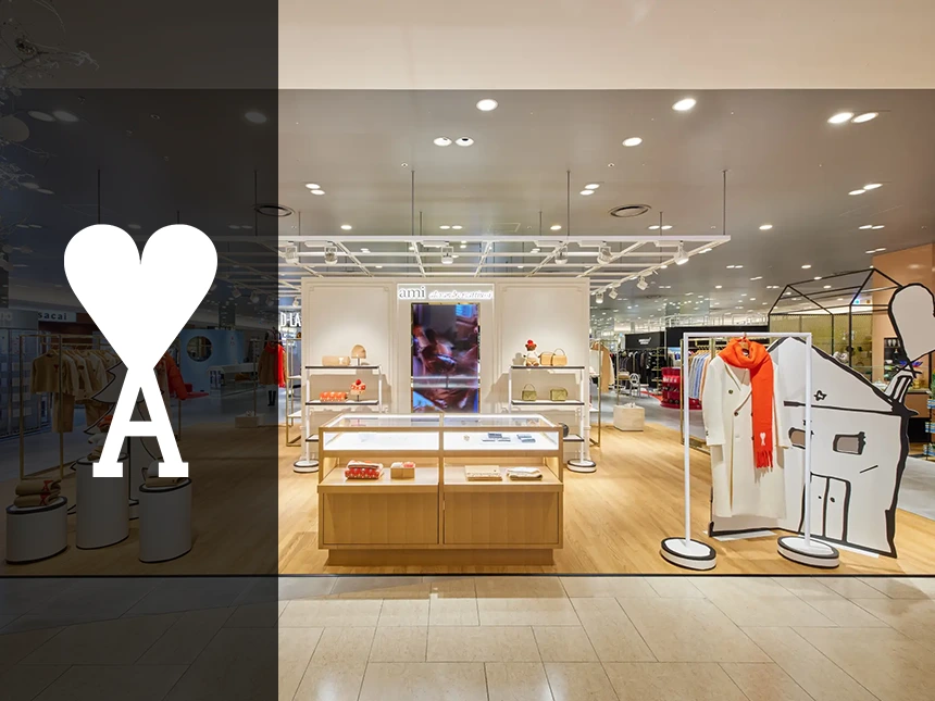 Ami Paris(アミ パリス)ホリデーポップアップストア