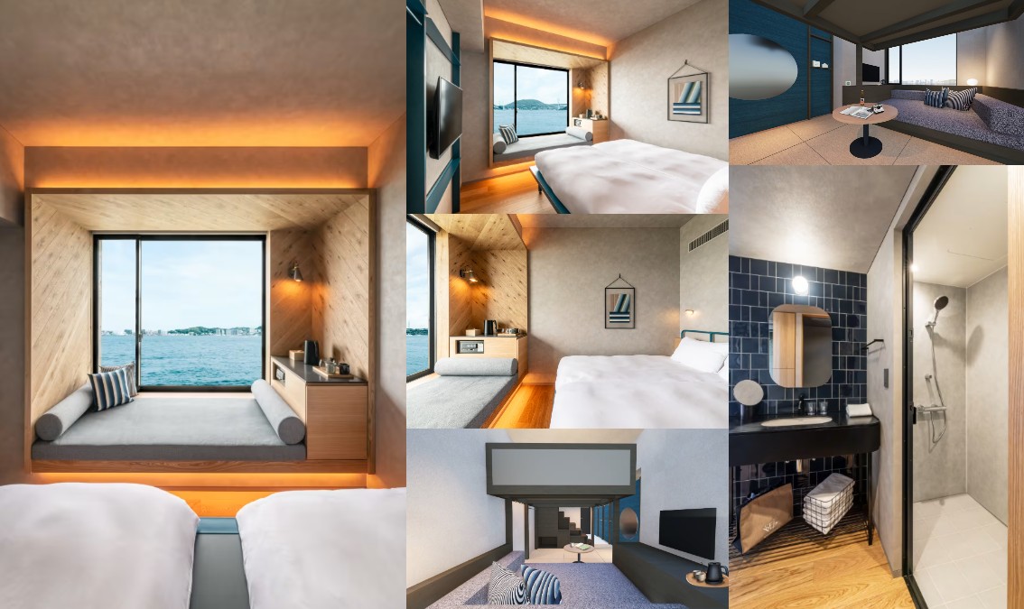 全119室すべてが関門海峡を望む海峡ビュー