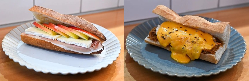 レストラン型サンドイッチ