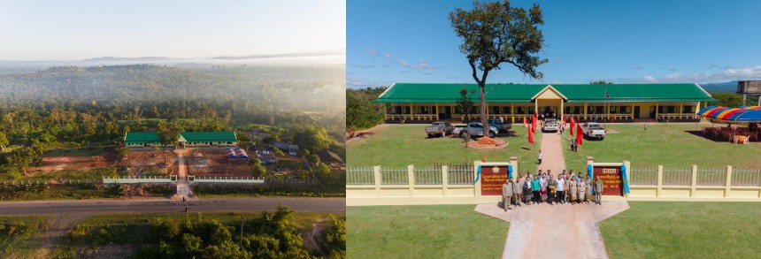 学校・孤児院などの施設「ミダススクール」の建設