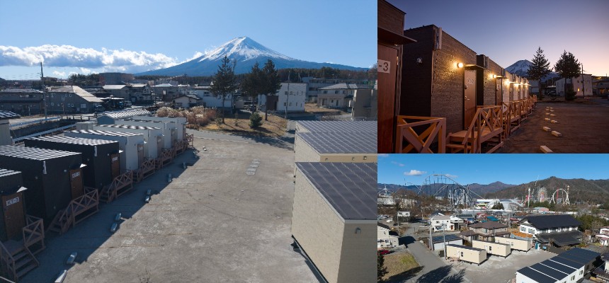 トレーラーハウスホテル「Solana Smart INN富士河口湖」