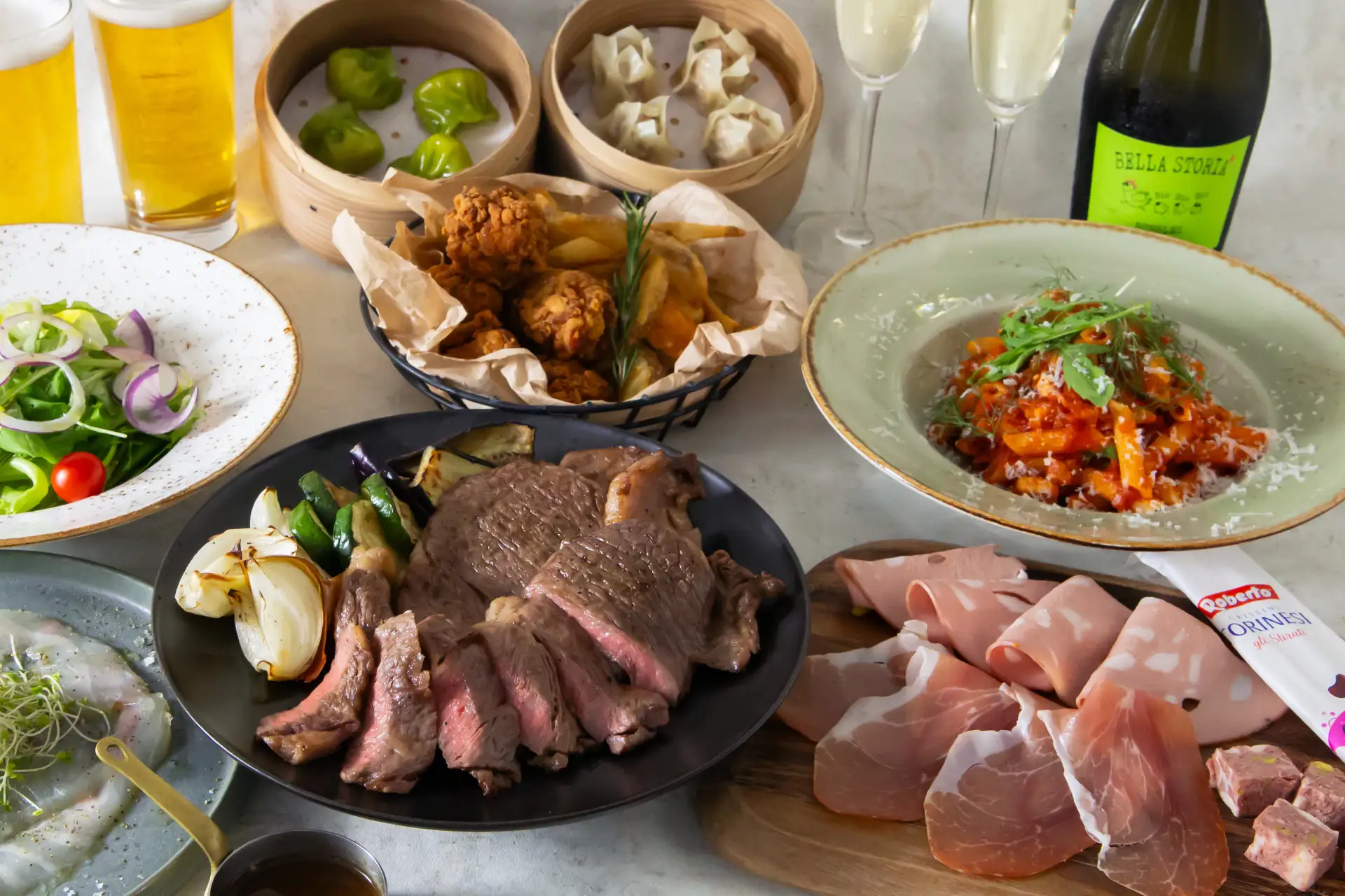 兵庫産牛サーロインステーキ付き 忘新年会プラン