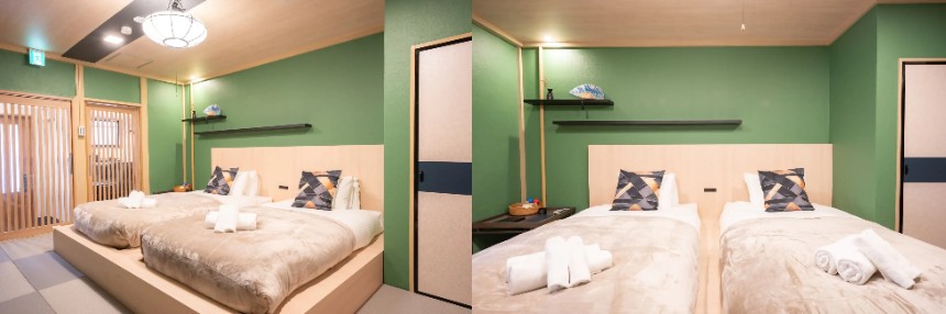 ベッド2台とお布団2セット