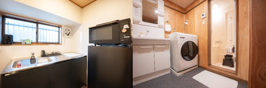 現代の快適さを備えた設備