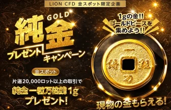 ヒロセ通商の純金プレゼントキャンペーン