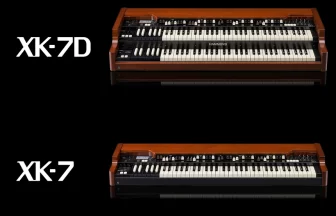 ハモンドオルガン最新フラッグシップ「XK-7 / XK-7D」