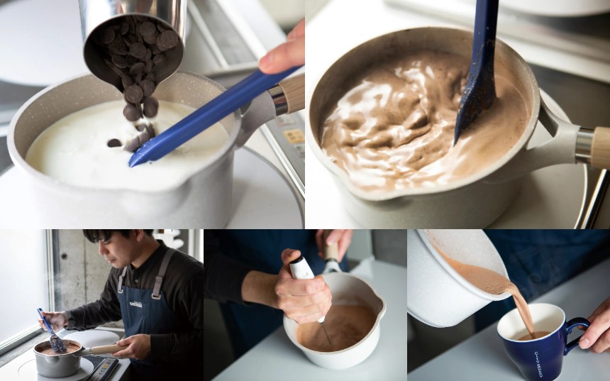 THE CITY BAKERYのホットチョコレート