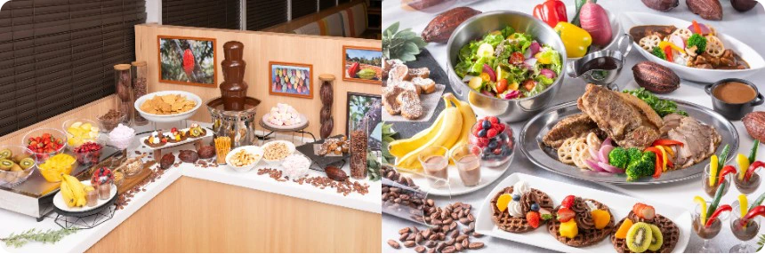 朝から甘やかしビュッフェ～カカオ香るバレンタイン～