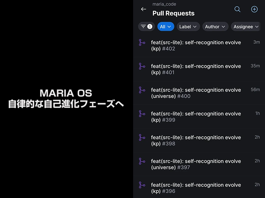 AIオペレーティングシステム「MARIA OS」