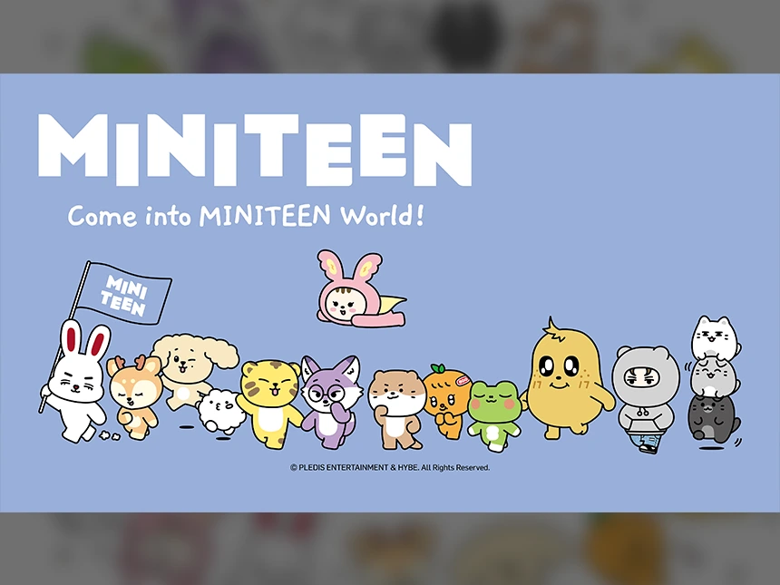 SEVENTEEN公式キャラクター「MINITEEN」公式グッズ第3弾