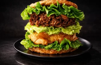 モスバーガー「にくにくにくバーガー」