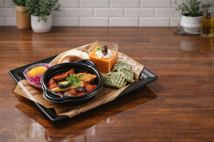 福岡の海と太陽の恵みのランチプレート