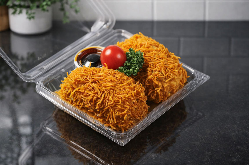 口の中で皿うどん！皿うどんコロッケ