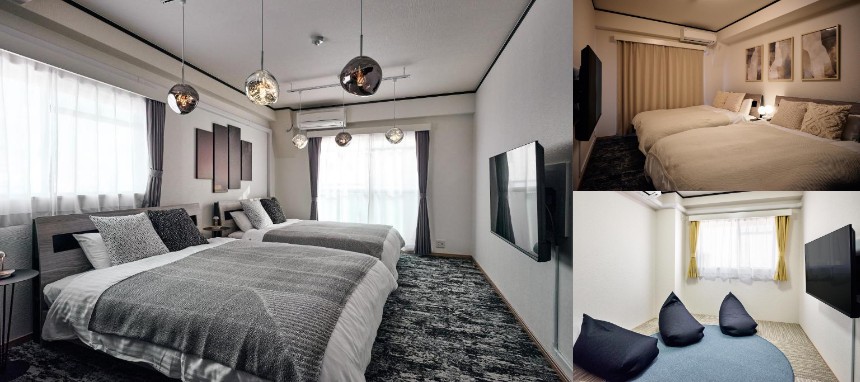 寝室はすべて独立設計