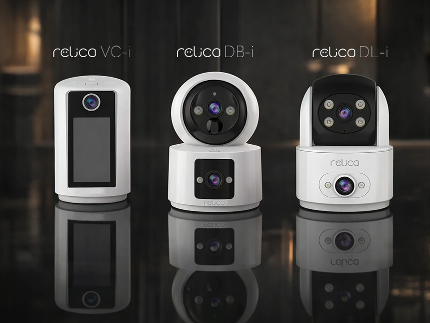 防犯カメラrelica（リリカ）新商品（DLi／DBi／VCi）