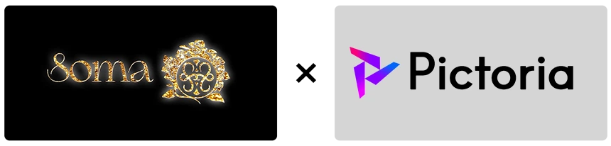 そうま（Soma）と株式会社Pictoria（ピクトリア）が共同開発