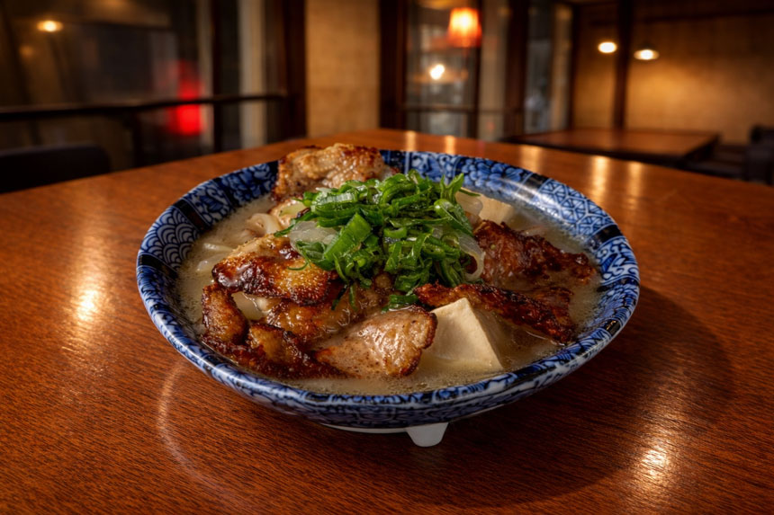 鳥塩煮込みの写真