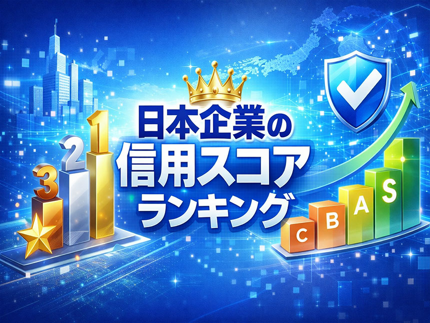 日本企業の信用スコアランキング