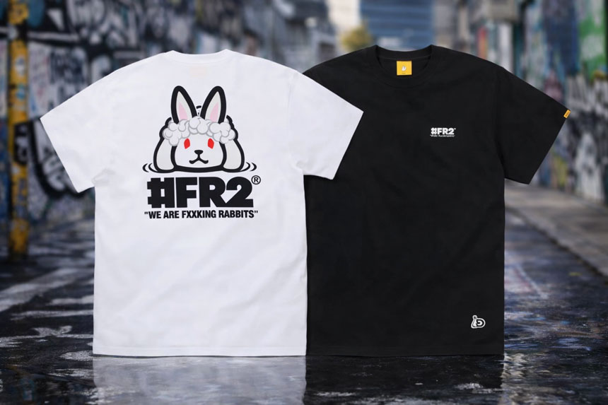 コラボ商品「SCALP D collaboration with #FR2 T-shirt」
